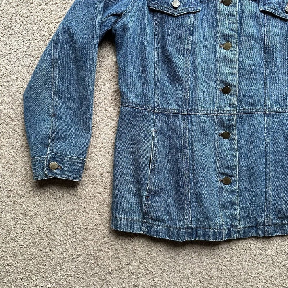 St Johns Bay lined Denim Jacket - Womens Large - Picture 7 of 13